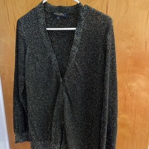 BROOKS BROTHERS MULTI-COLOR METALLIC SPARKLE SWEATER